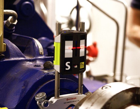 BETEX Shaft alignment computer Fixturlaser EVO screen - Alignment