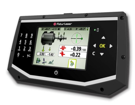 BETEX Shaft alignment computer Fixturlaser ECO screen